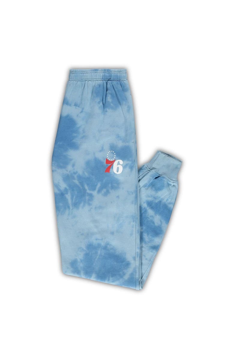FANATICS Men's Fanatics Branded Royal Philadelphia 76ers Big & Tall Wordmark Cloud Dye Jogger Pants, Alternate, color, 