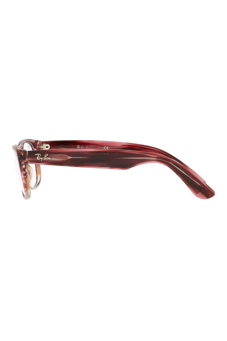 RX5184F 52mm Square Optical Glasses, Alternate, color, HAVANA