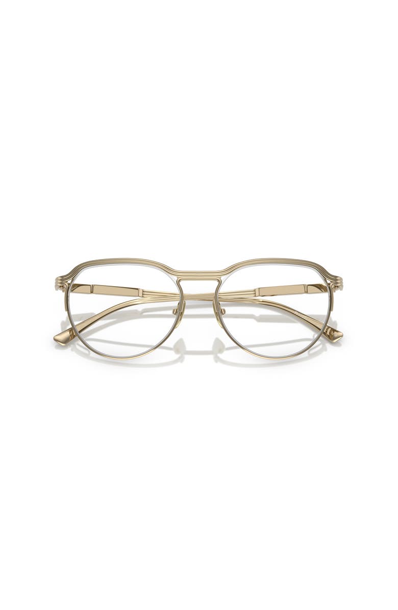 Ferrari 53mm Oval optical glasses, Alternate, color, Gold