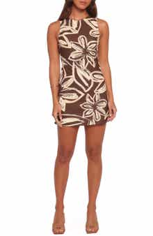 Petal & Pup Xara Flower Print Minidress