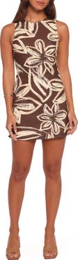 Petal & Pup Xara Flower Print Minidress