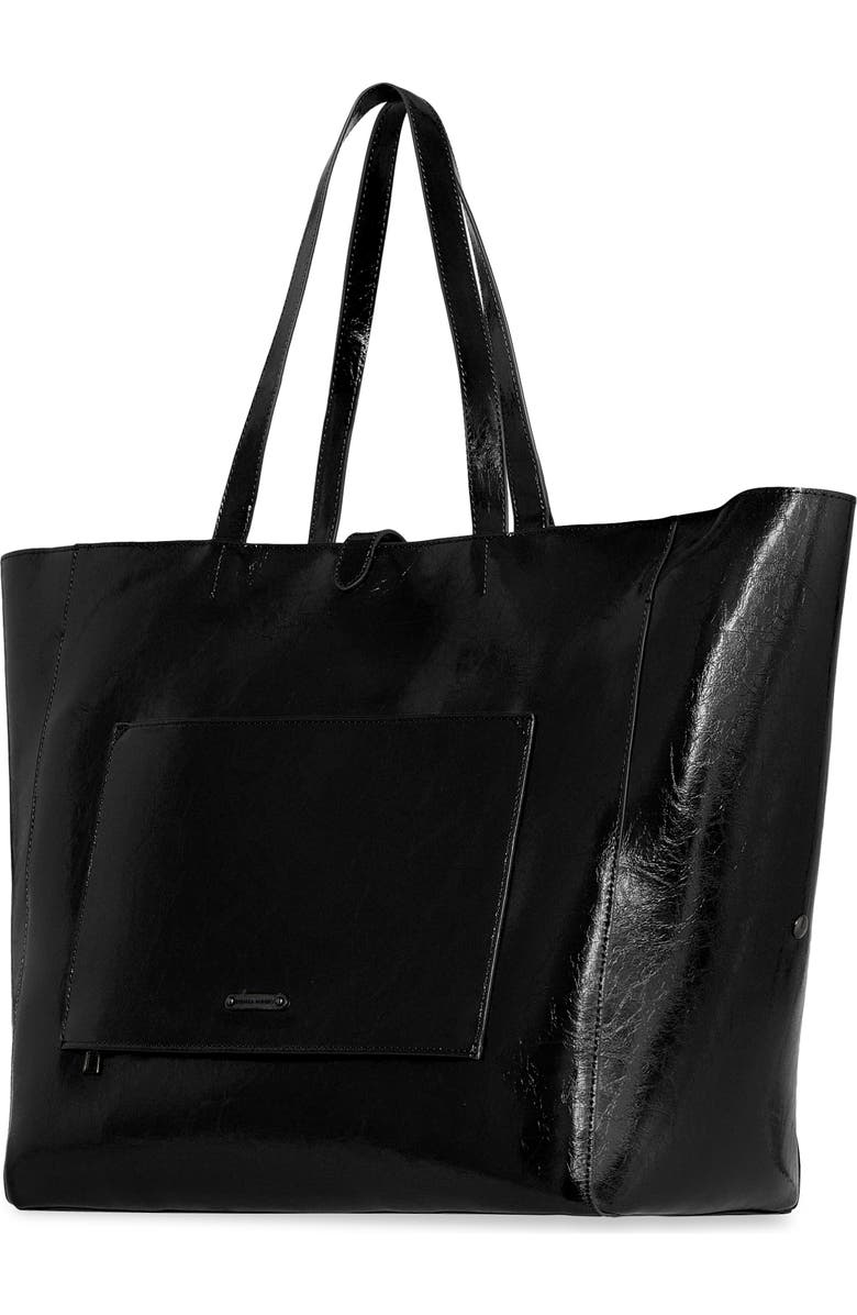 Rebecca Minkoff Leather Weekender Tote, Alternate, color,