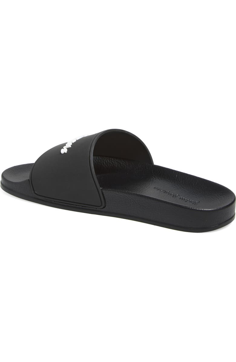Palm Angels Logo Pool Slide Sandal, Alternate, color,