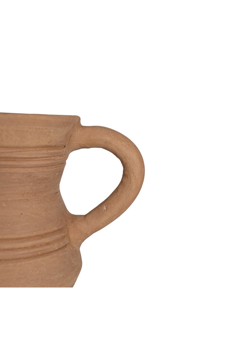 Natural Terracotta Pitcher, Alternate, color, Orange