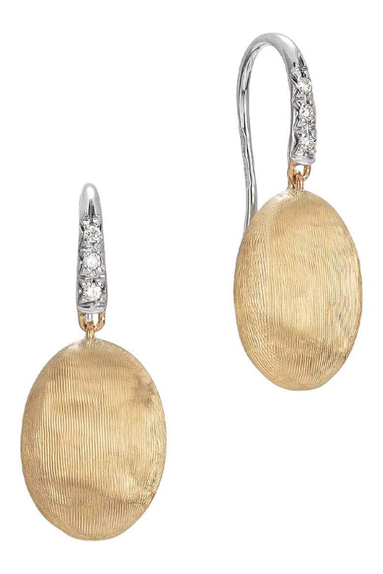 Siviglia 18K Yellow Gold & Diamond Earrings, Main, color, 18K YELLOW GOLD