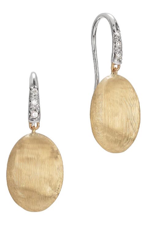 Siviglia 18K Yellow Gold & Diamond Earrings