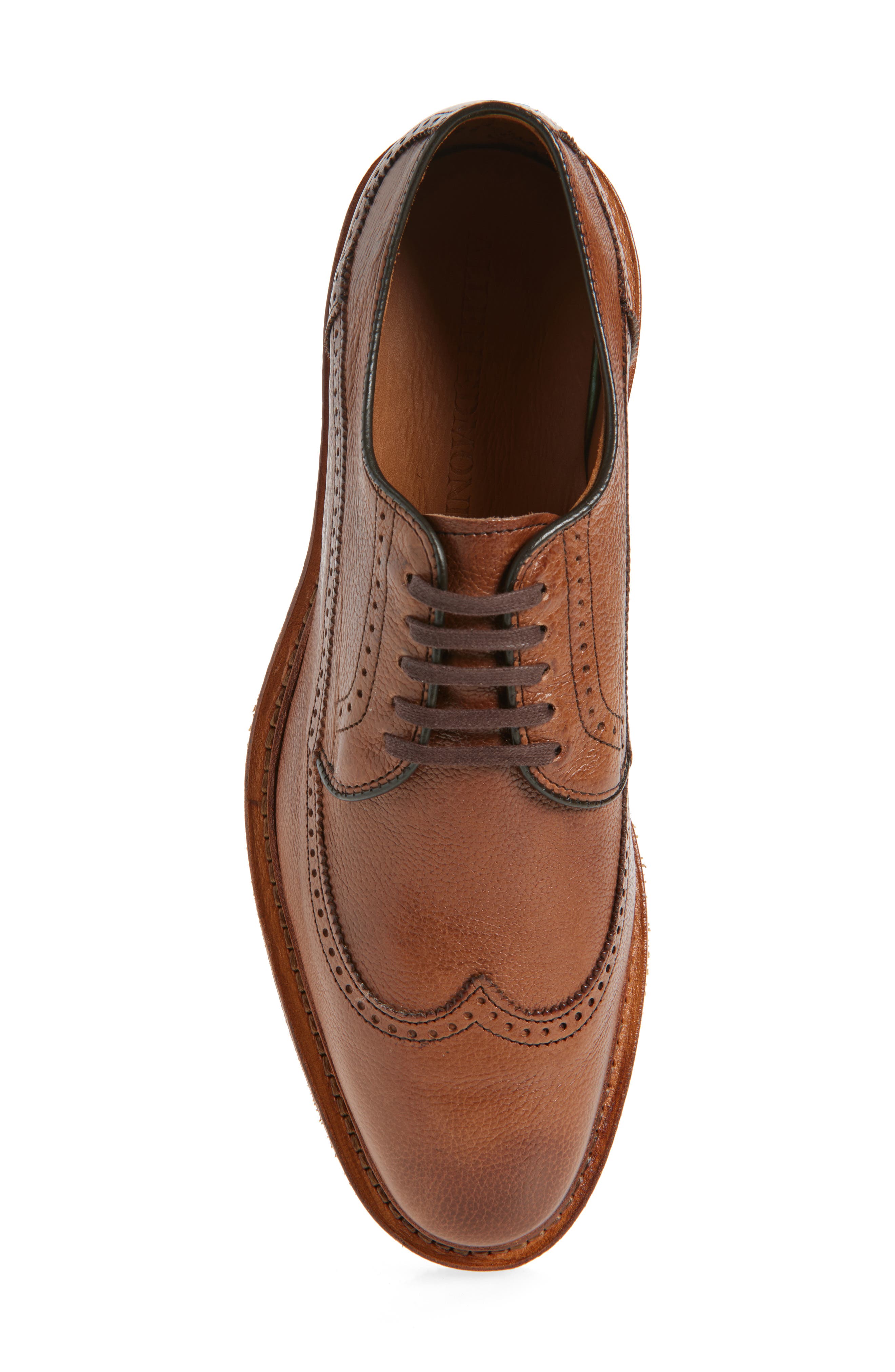 Allen Edmonds Winstonverse Longwing Derby, Alternate, color, Chili