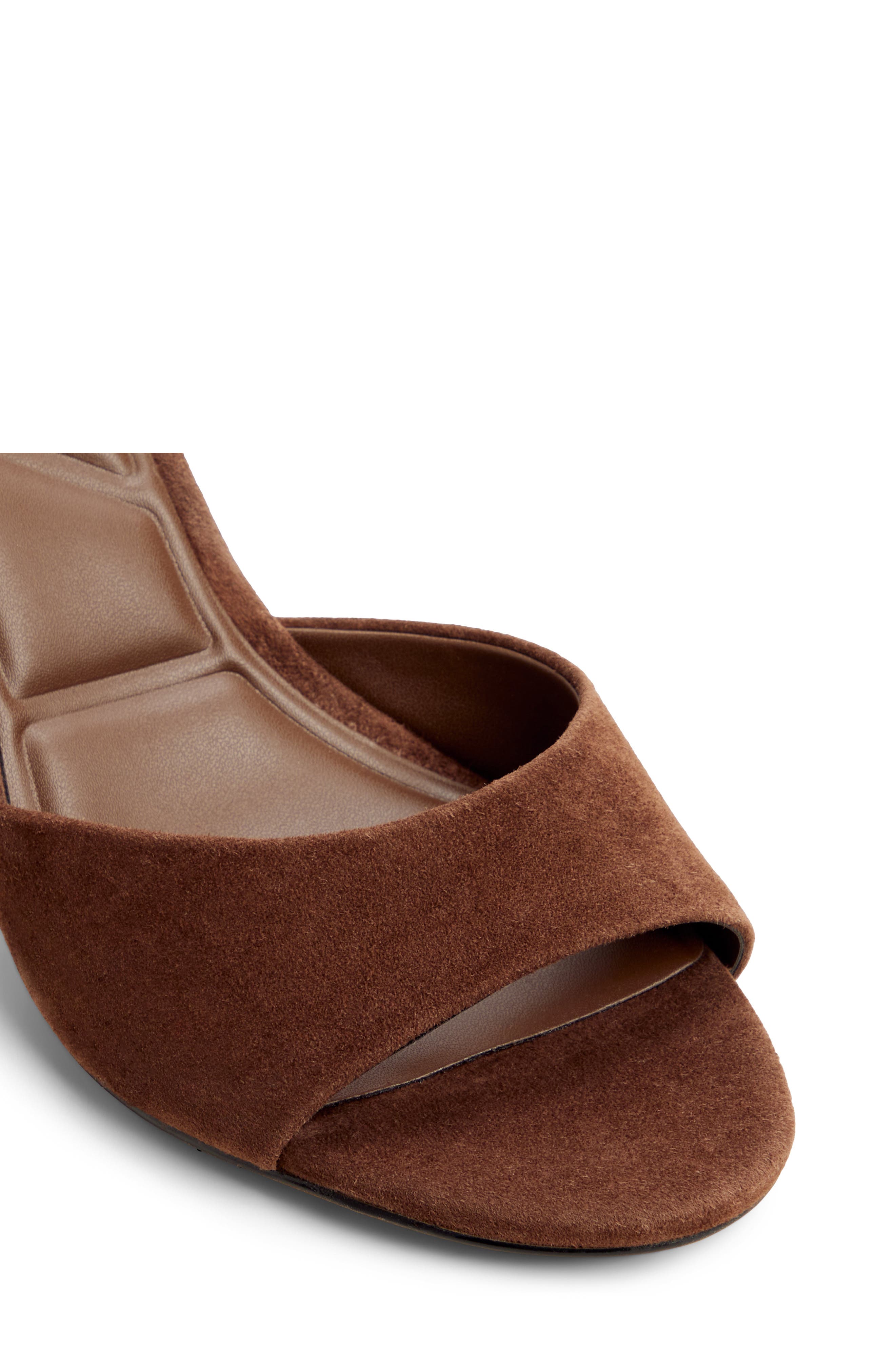 Annaberaen Slide Sandal, Alternate, color, DARK BROWN