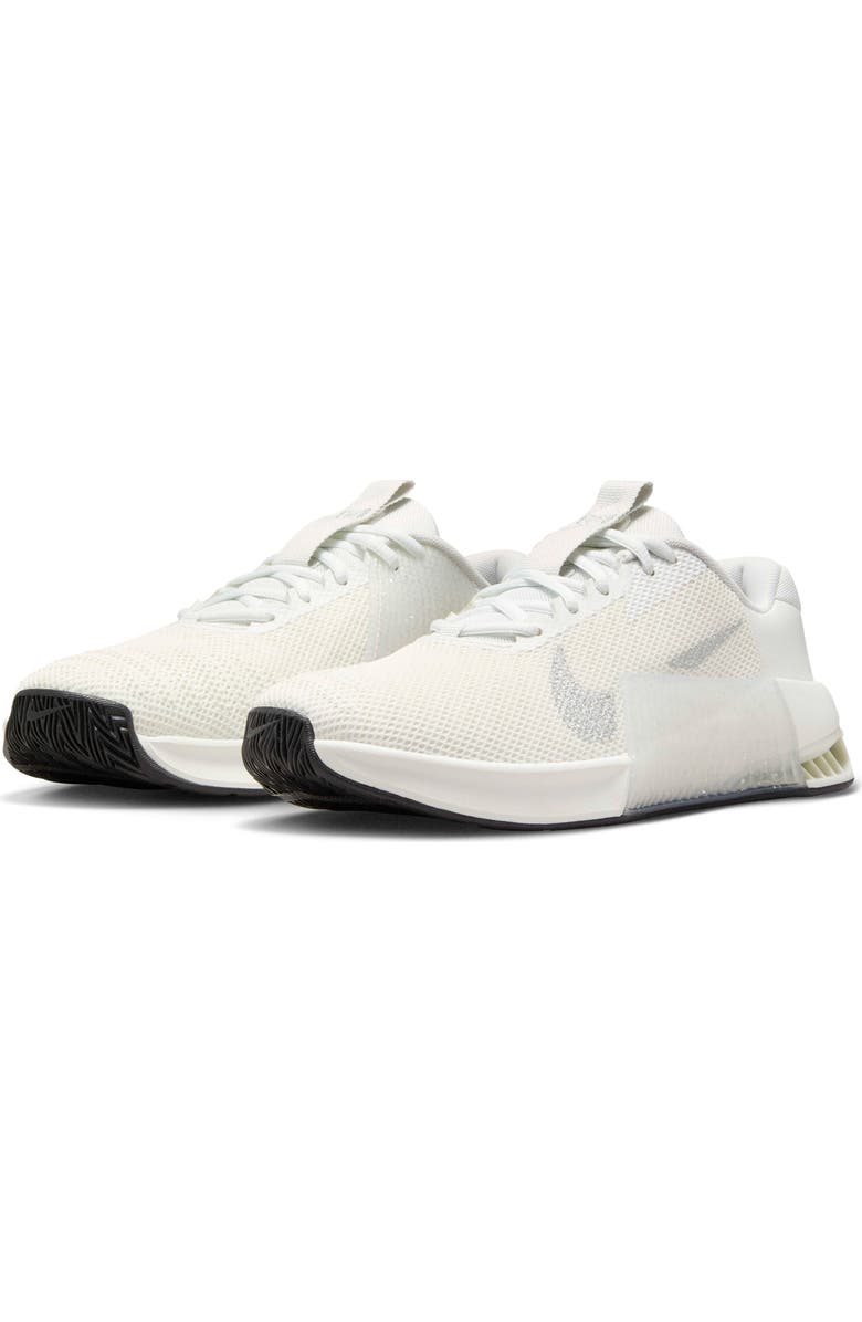 Nike Metcon 9 Training Shoe, Main, color, White/ Sail/ Black/ Silver