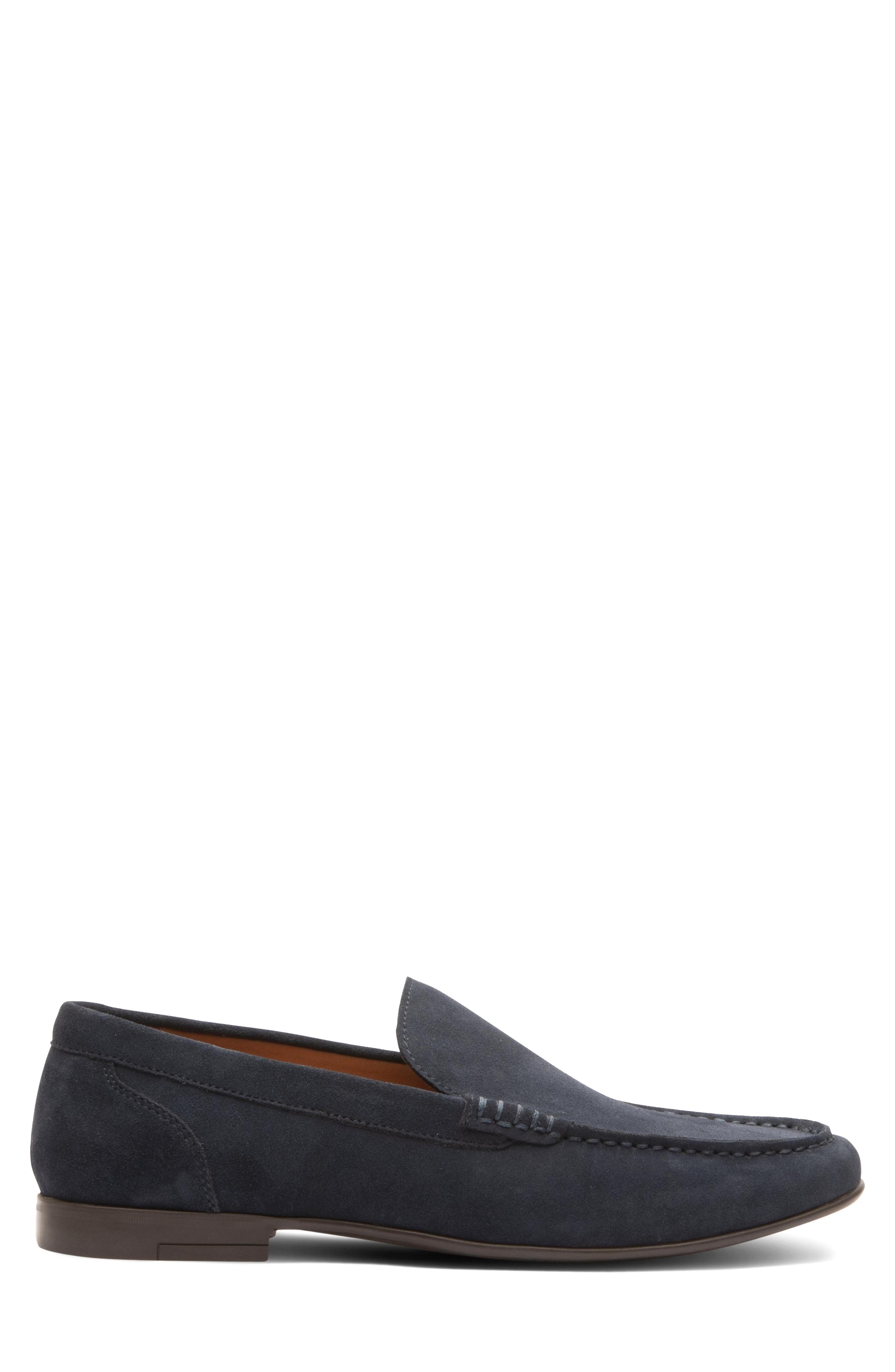 Ashton Venetian Loafer, Alternate, color, NAVY SUEDE