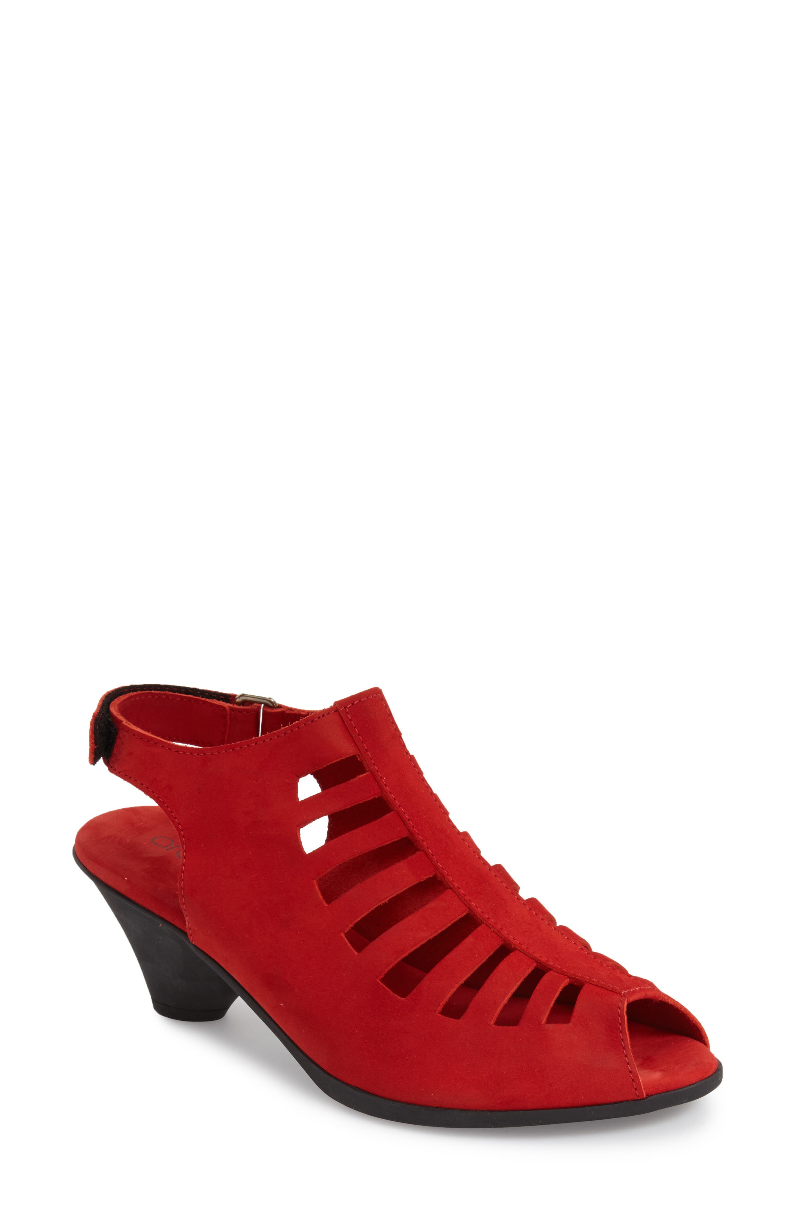 'Exor' Sandal, Main, color, FEU NUBUCK LEATHER