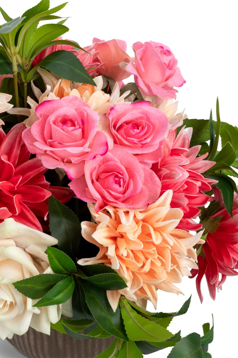 Arabella RealTouch Botanical Centerpiece, Alternate, color, Pink