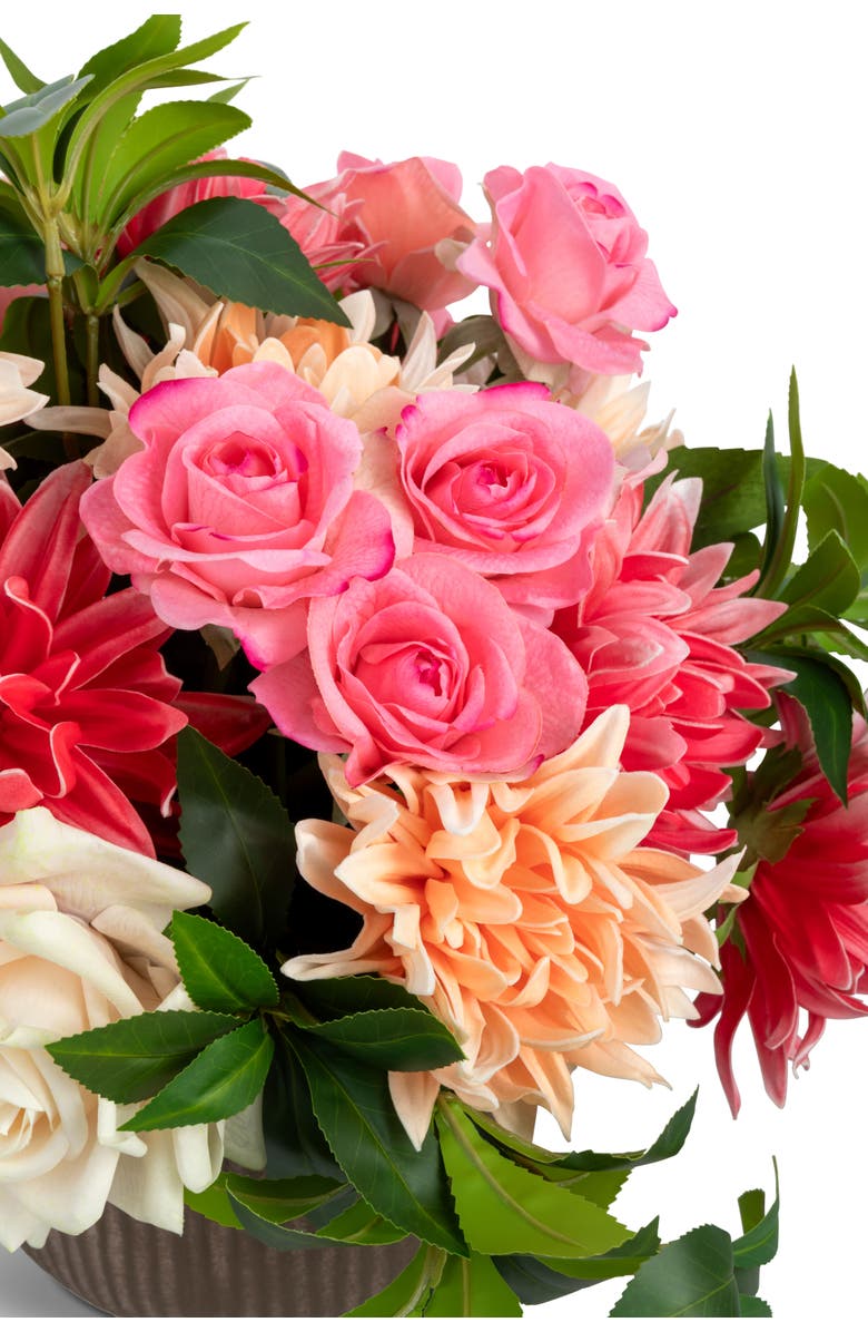 CocoBella Arabella RealTouch Botanical Centerpiece, Alternate, color, Pink