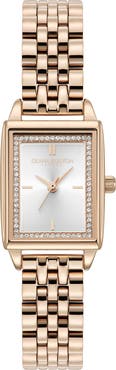 Olivia Burton Classics Rectangular Bracelet Watch, 20mm
