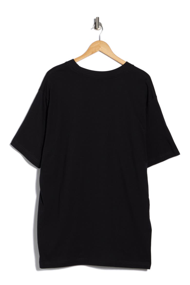 Logo Cotton T-Shirt, Alternate, color, BLACK