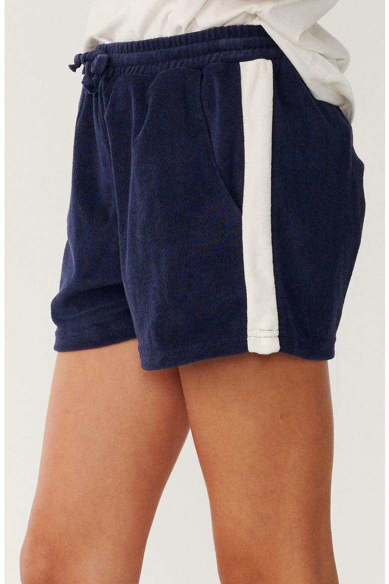 Kids' Costa del Sol Terry Shorts, Alternate, color, NAVY