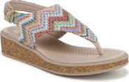 LifeStride Beachy Wedge Slingback Sandal