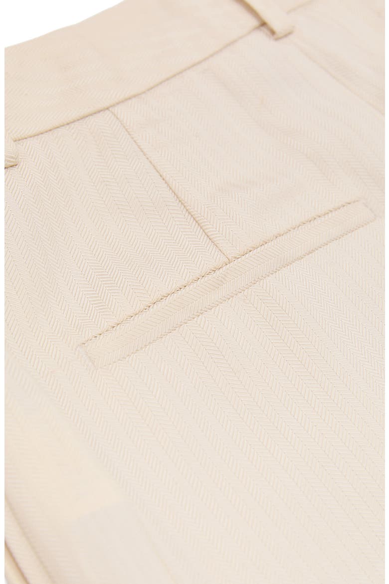 Juniper Jacquard Herringbone Wide Leg Pants, Alternate, color, CREAM