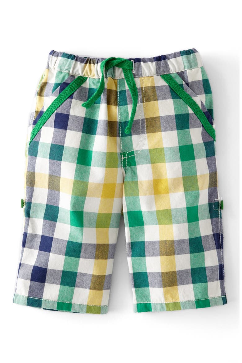 Check Print Pants, Main, color, GREEN CHECK