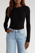 PAIGE Alis Pointelle Knit Top
