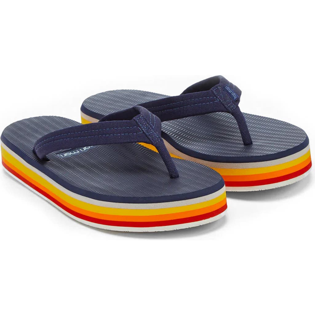 hari mari Dunes Sunset Waterproof Flip Flop in Navy  product