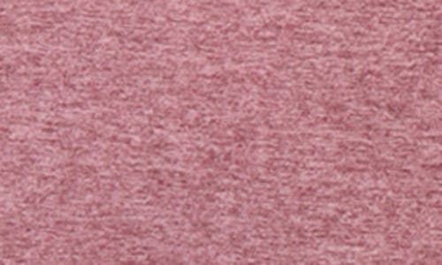 Tailorbyrd Brushed Mélange Quarter Zip Pullover In Purple