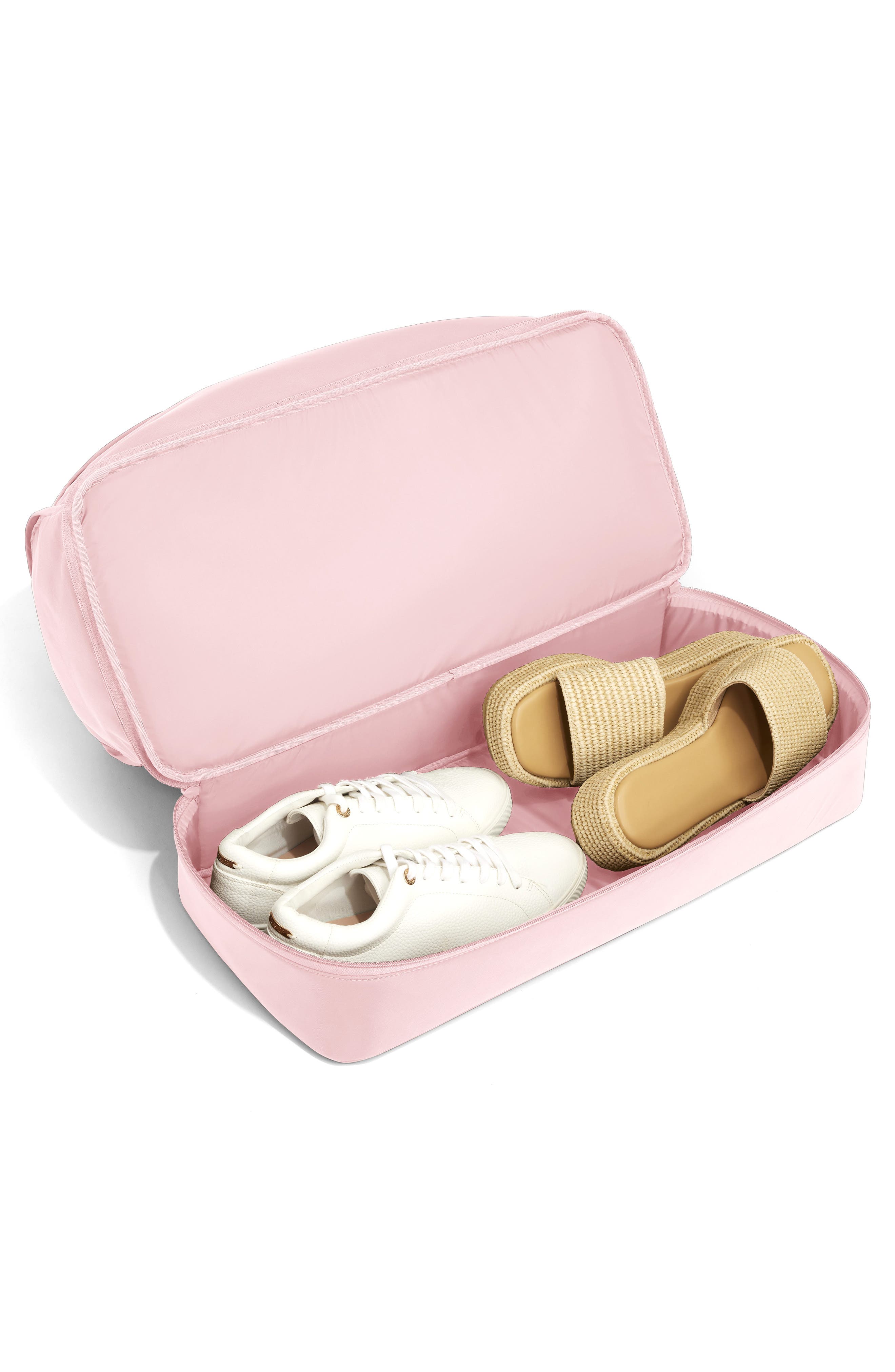 Featherlight Weekender Bag, Alternate, color, BLUSH PINK