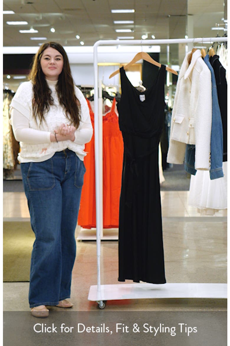 Bianca Satin Maxi Dress video