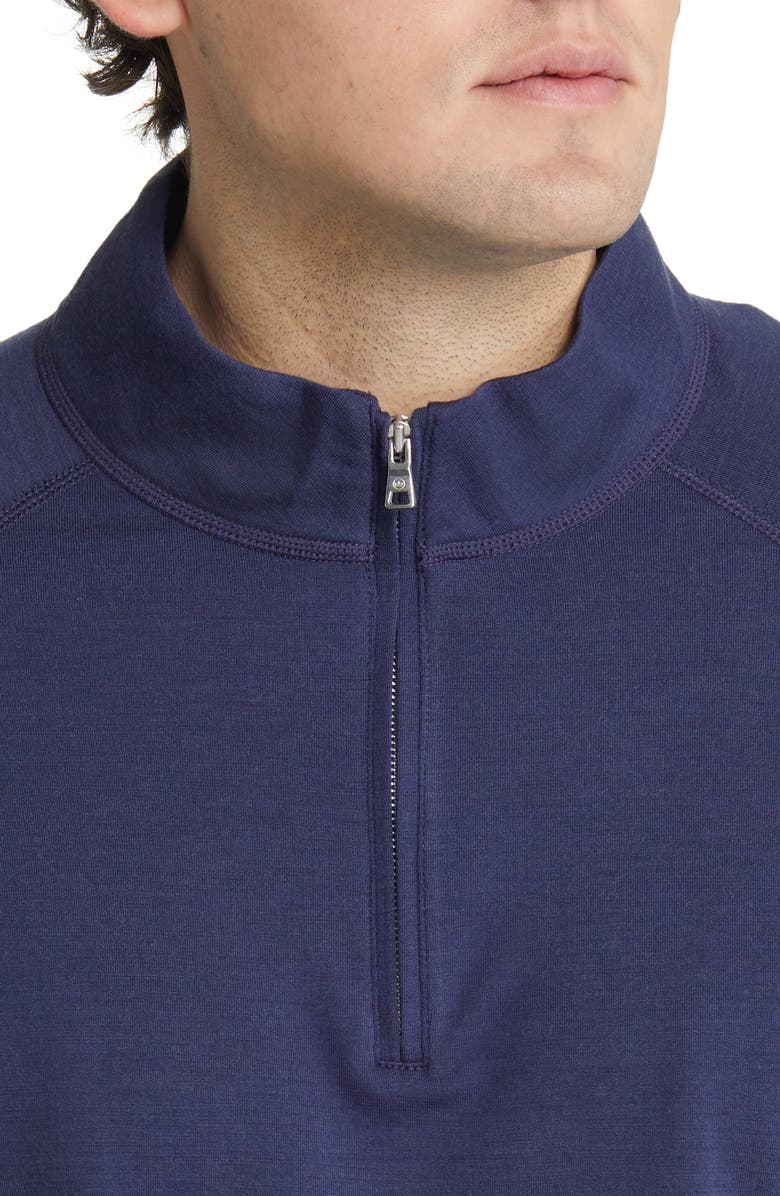 Peter Millar Crown Crafted Excursionist Flex Performance Merino Wool Blend Pullover, Alternate, color, 