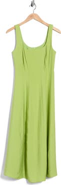 Current/Elliott Sleeveless A-Line Midi Dress