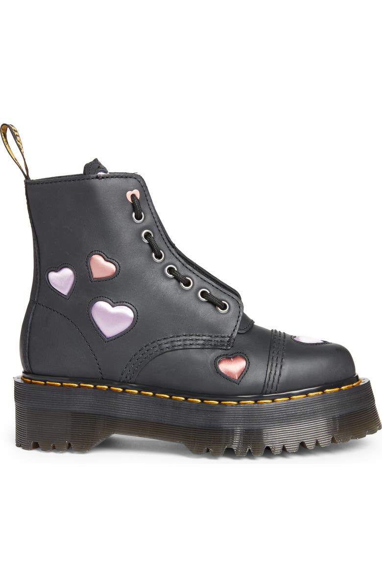 Dr. Martens Sinclair Hearts Platform Boot, Alternate, color,