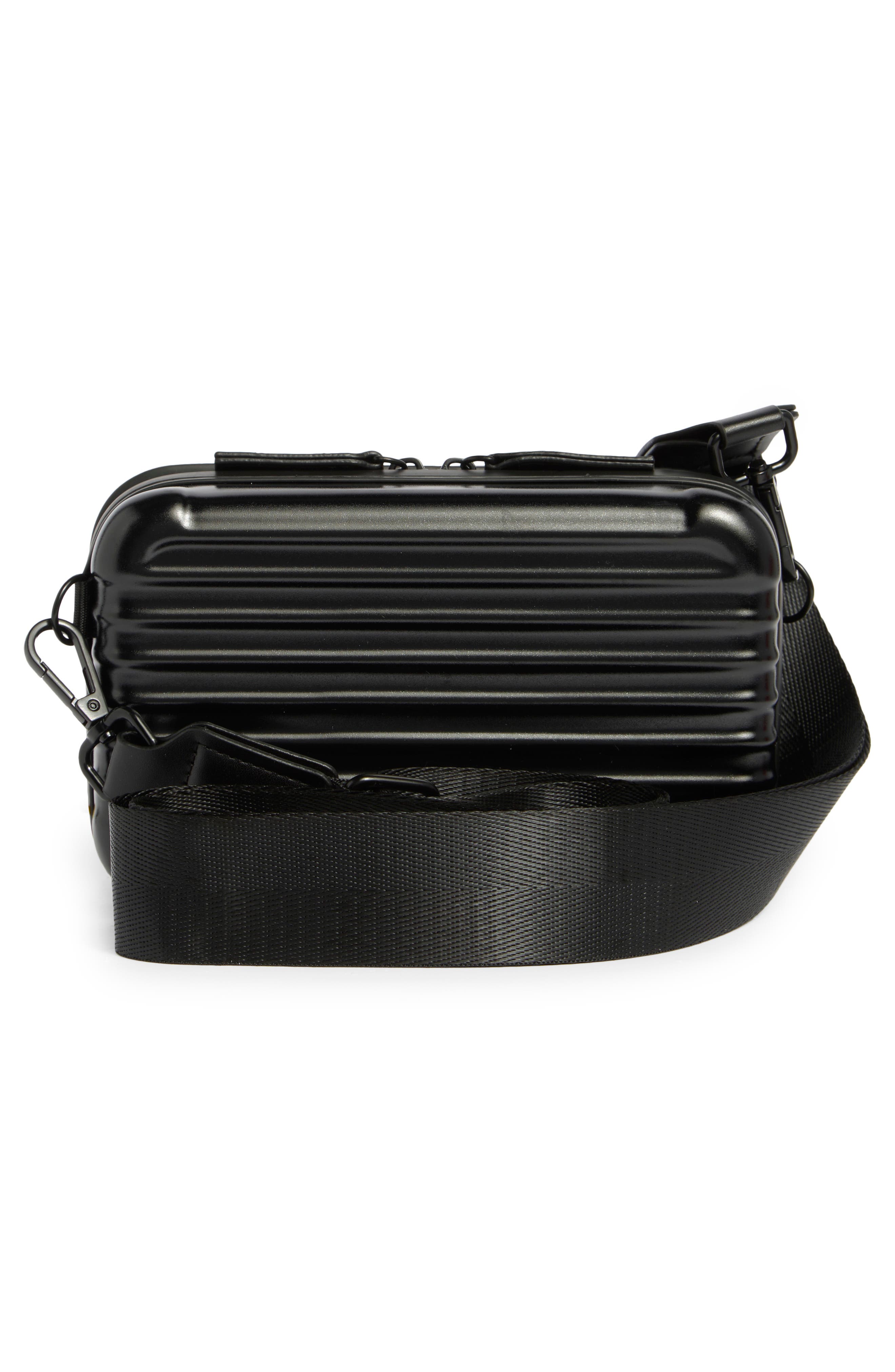 MYTAGALONGS Breifcase Hardside Luggage Case, Alternate, color, Black