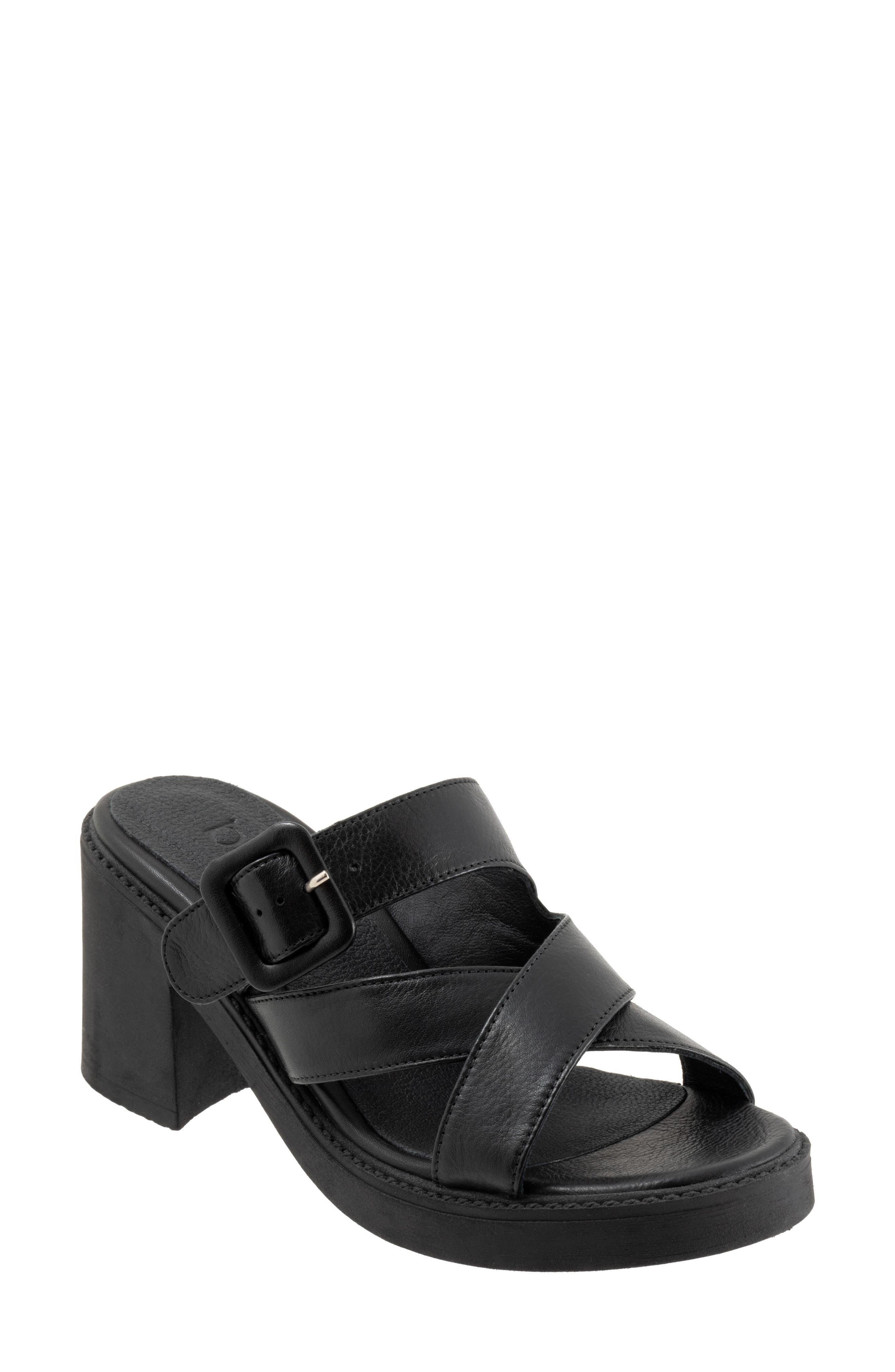 Bueno Milan Platform Slide Sandal, Main, color, 