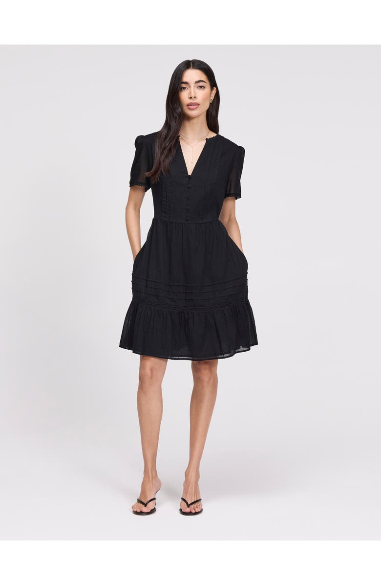Finery London Cotton Voile Short Dress, Main, color,