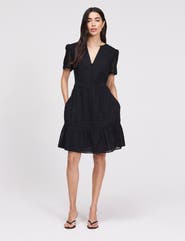 Finery London Cotton Voile Short Dress