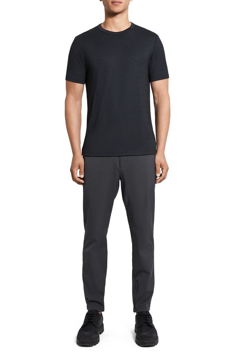 Theory Anemone Milano Essential Tee, Alternate, color, Black Multi
