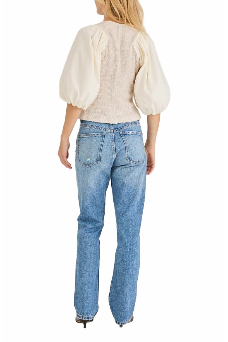 Taryn Top, Alternate, color, CREAM