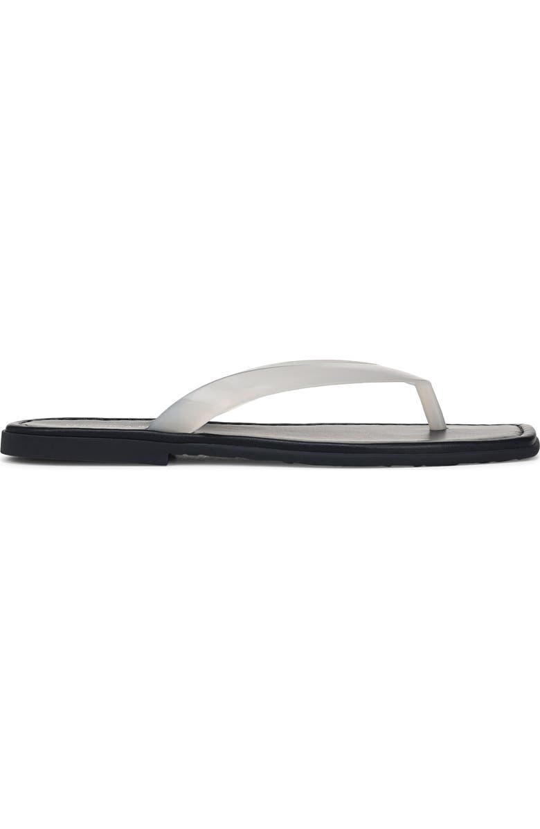 Veronica Beard Clea Flip Flop, Alternate, color, Coconut