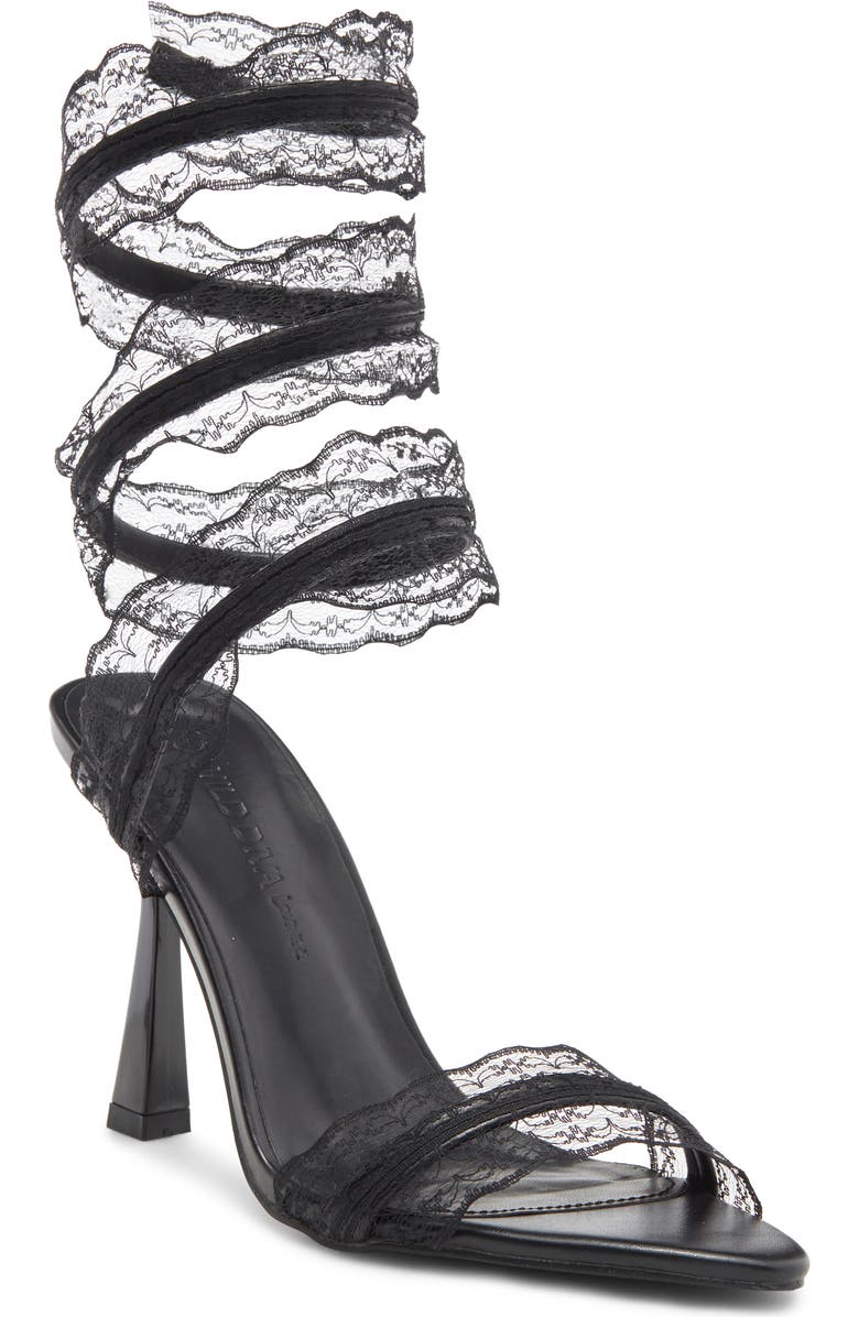 WILD DIVA LOUNGE Shylee Wrap Sandal, Main, color,