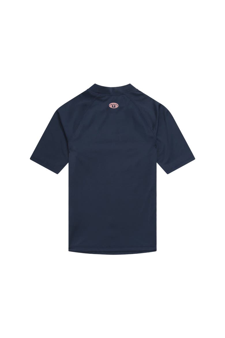 Daisy Logo Rash Guard, Alternate, color, Navy