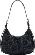 Desigual Floral Faux Leather Shoulder Bag