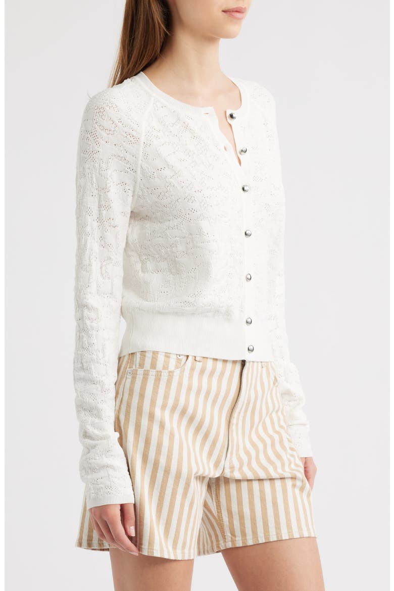 Lucia Cardigan, Alternate, color, WHITE