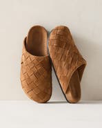 Haven Well Within Woven Suede Clogs