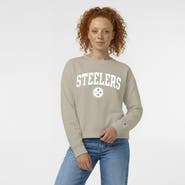 Champion Women's Champion  Light Brown Pittsburgh Steelers Powerblend Cocoa Butter Fleece Sweatshirt