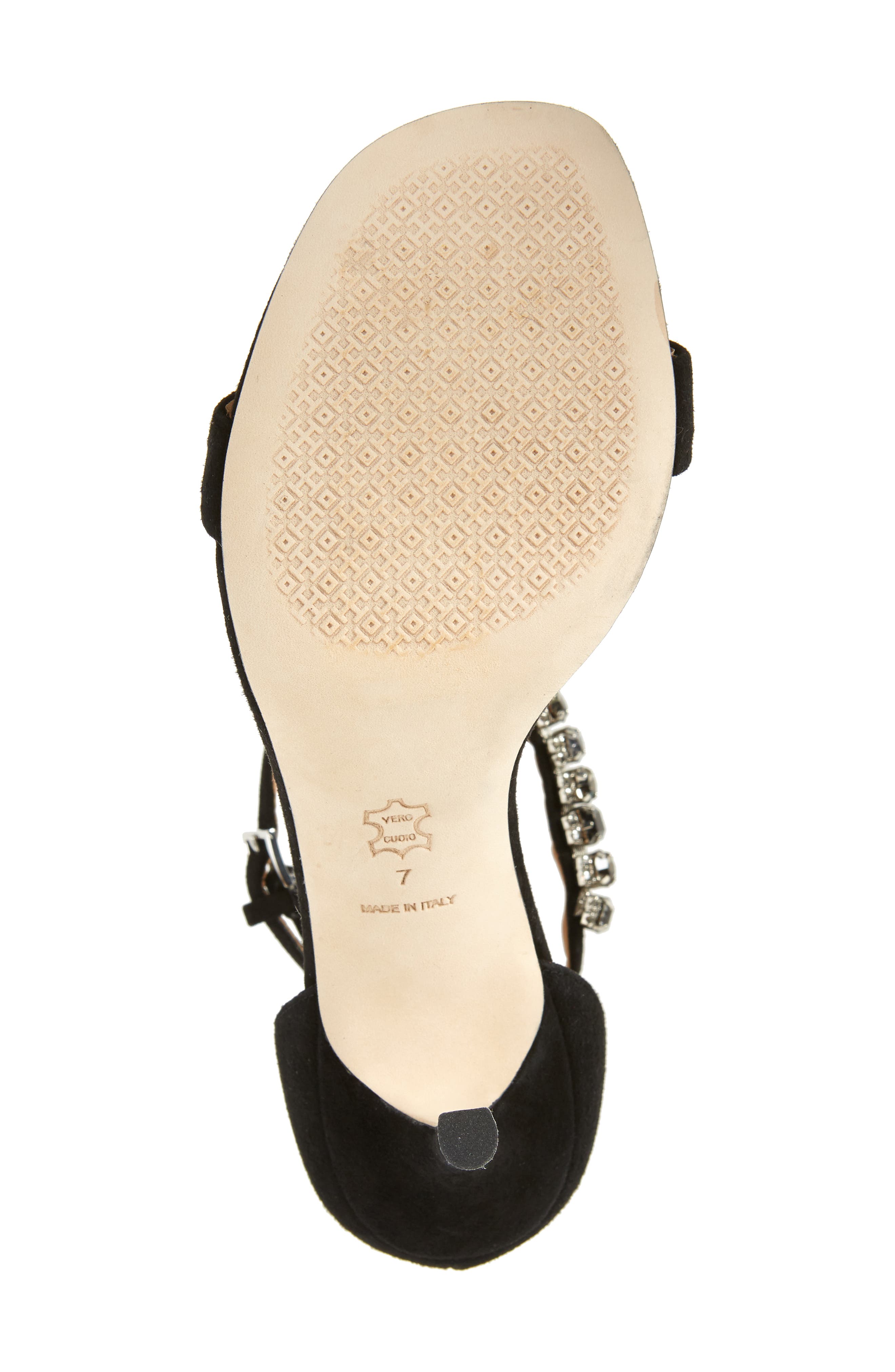 Tory Burch Embellished Leather Sandal, Alternate, color, 