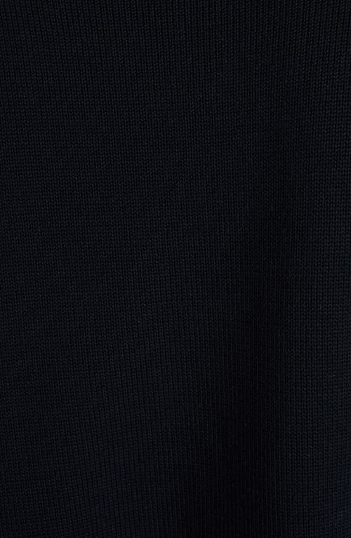 Moncler Cotton Crew Neck Sweater With Ribbed Cuffs And Hem