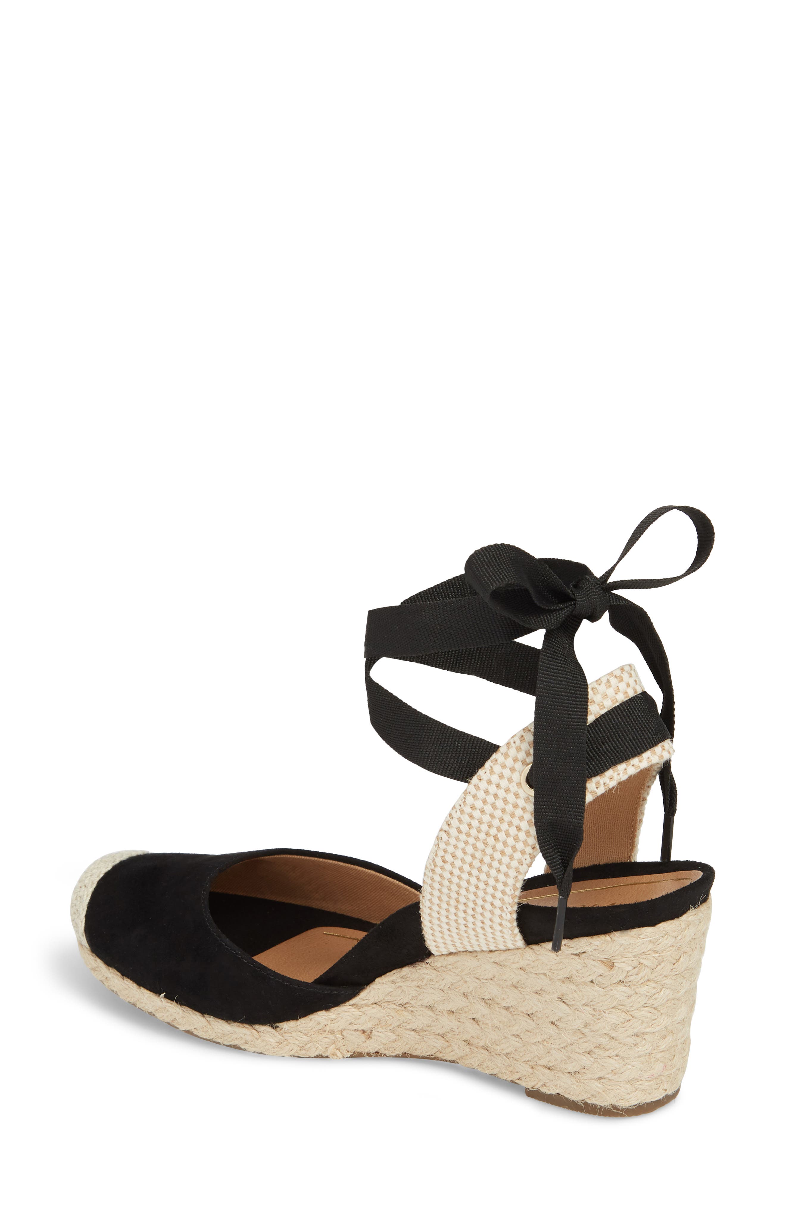 VIONIC WITH ORTHAHEEL Vionic Maris Orthaheel<sup>®</sup> Espadrille Wedge Sandal, Alternate, color, 
