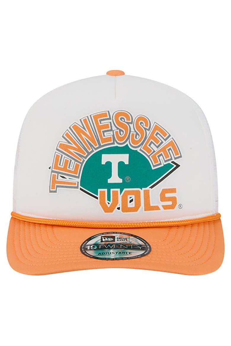 Men's New Era  White Tennessee Volunteers Diamond 19TWENTY Golfer Adjustable Hat, Alternate, color, White