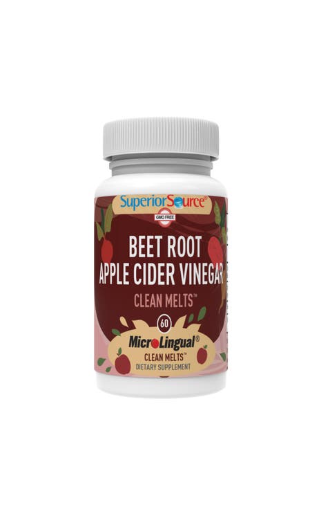 Beet Root Apple Cider Vinegar Clean Melts MicroLingual Tablets
