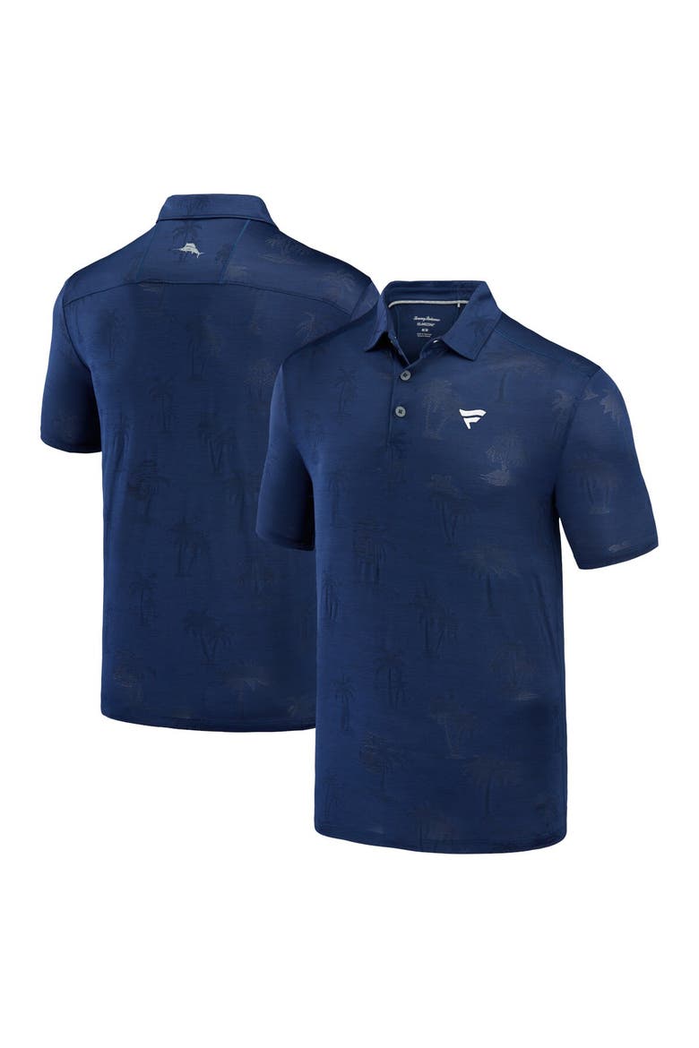Men's Tommy Bahama Blue Fanatics Corporate Sport Palm Coast Palmera IslandZone Polo, Main, color, Blue